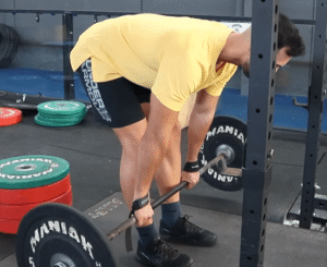 Peso muerto para gluteo