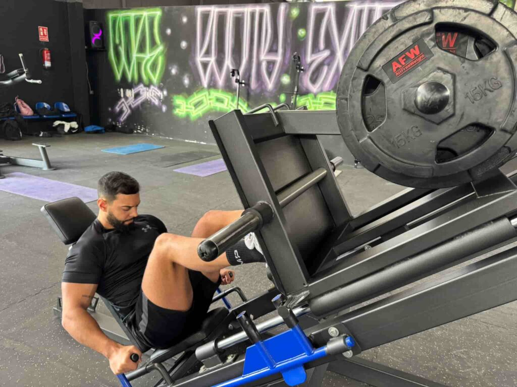 Rutina gym hipertrofia 4 dias