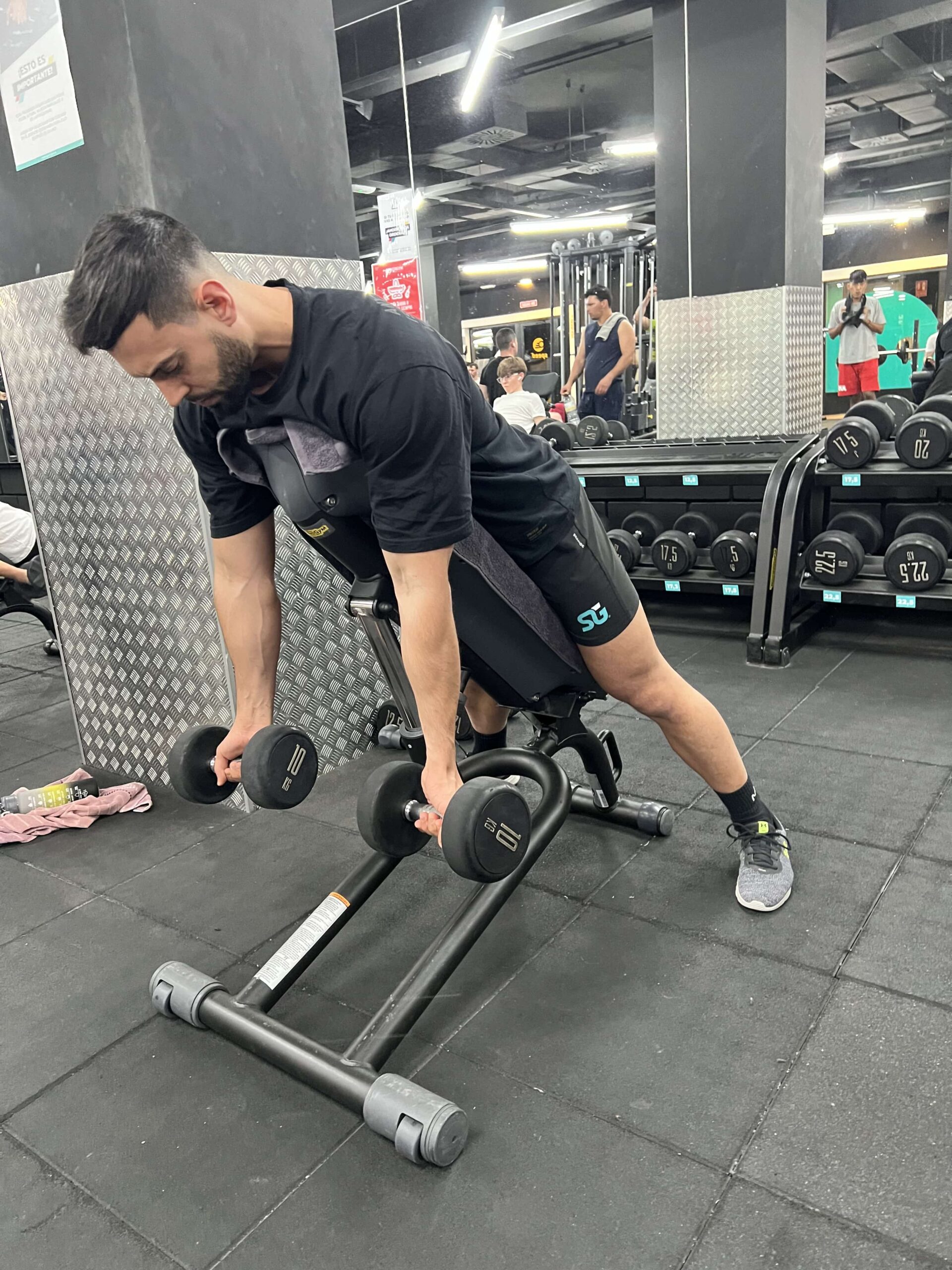 Curl araña para biceps