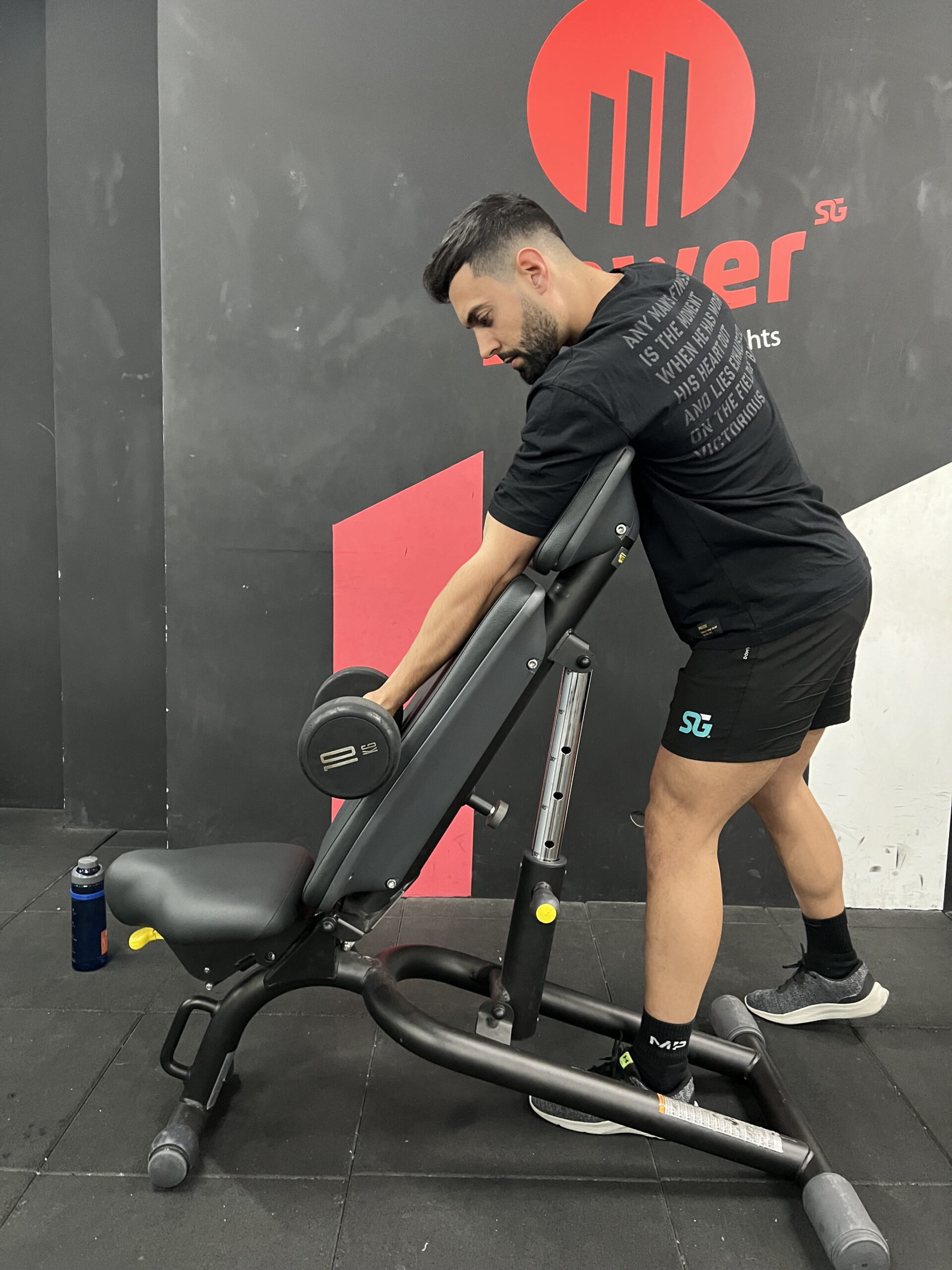 Curl predicador para biceps