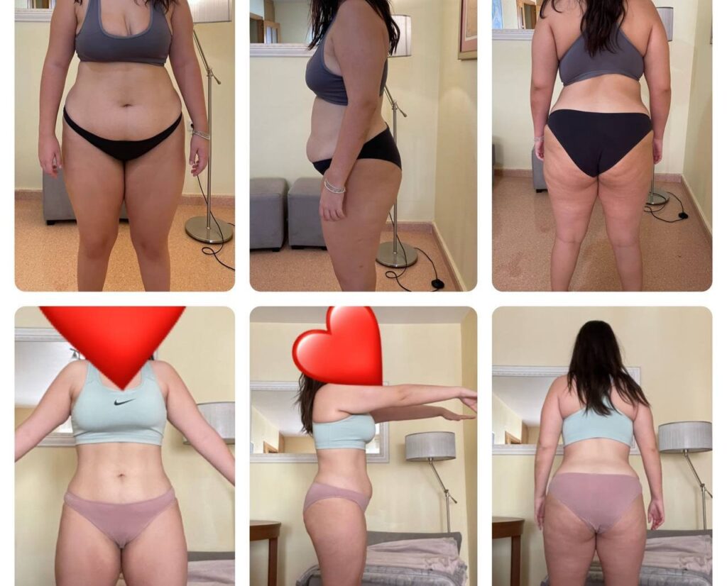 Recomposición Corporal en Mujeres: guía Completa para Lograr un Cuerpo Fuerte y Definido 14 Mujer perdiendo grasa y ganando masa muscular