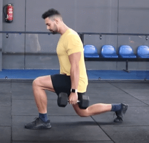 Zancada para gluteo