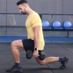 zancada para glúteo en casa