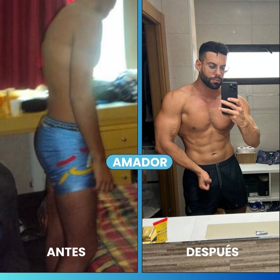 Cambio físico Amador Ruiz entrenador